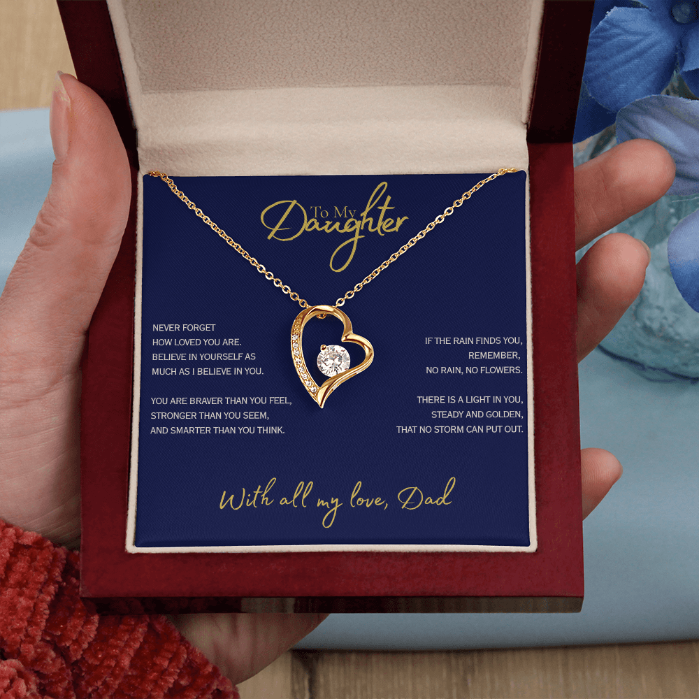 With all my Love - Everword Knot Necklace