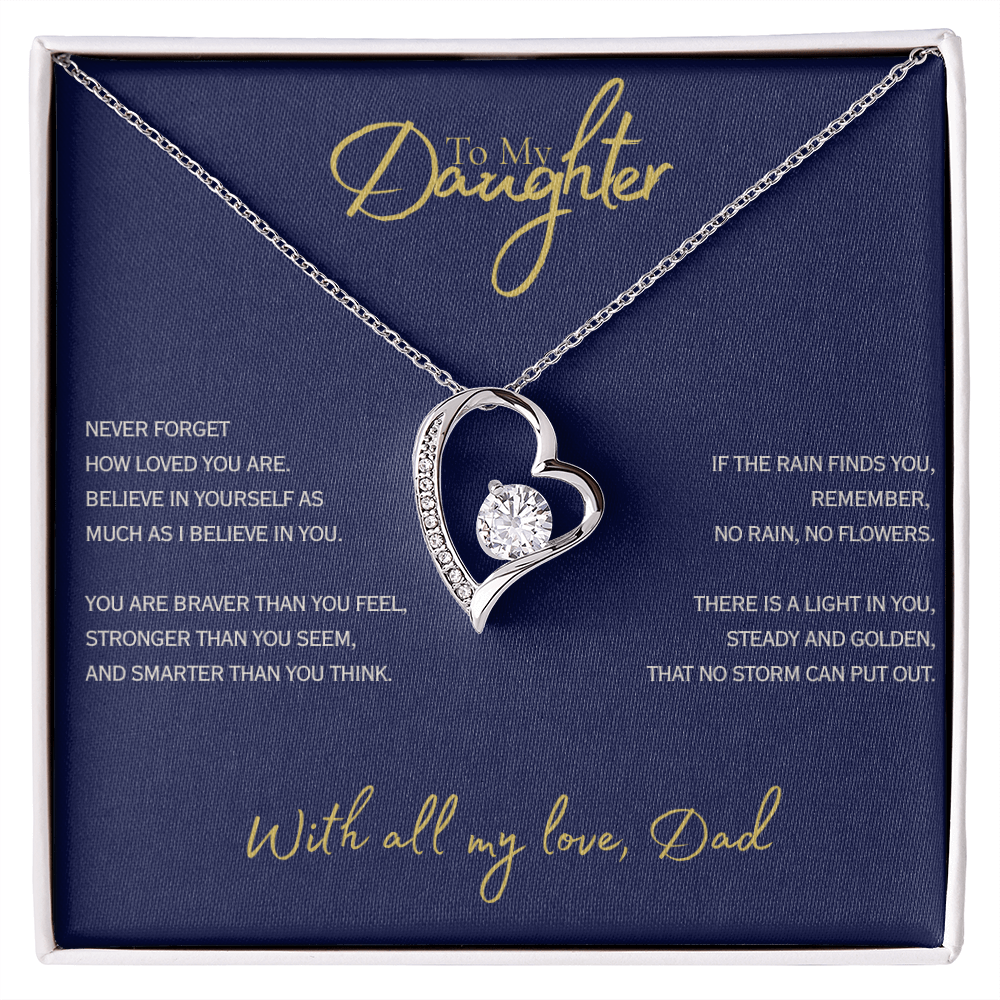 With all my Love - Everword Knot Necklace