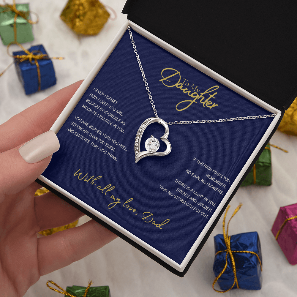 With all my Love - Everword Knot Necklace