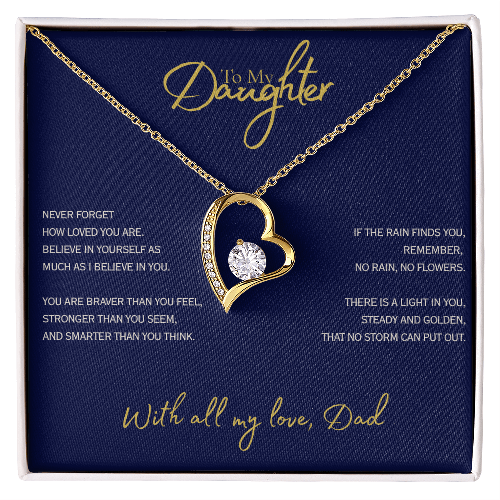 With all my Love - Everword Knot Necklace